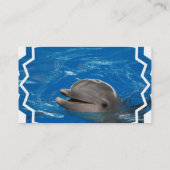 Carte De Visite Dauphin aimable (Dos)