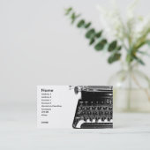 CARTE DE VISITE D'AUTEUR (Debout devant)