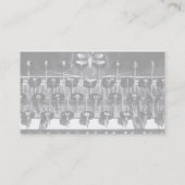 CARTE DE VISITE d'AUTEUR d'AUTEUR de machine à (Dos)