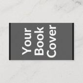 Carte de visite d'auteur personnalisable (Dos)