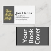 Carte de visite d'auteur personnalisable (Devant / Derrière)