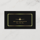 Carte de visite d'avion (Devant)