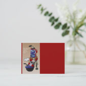 Carte de visite d'avocat (Debout devant)