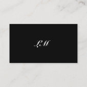 Carte de visite d'avocat (Dos)