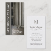 CARTE DE VISITE D'AVOCAT (Devant / Derrière)