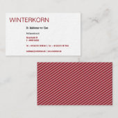 Carte de visite d'avocat (Devant / Derrière)