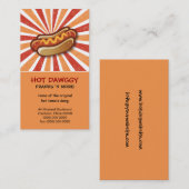 Carte De Visite Dawg chaud (Devant / Derrière)