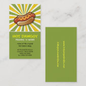 Carte De Visite Dawg chaud (Devant / Derrière)