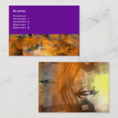 CARTE DE VISITE DAWNING DARK (Devant / Derrière)