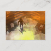 Carte De Visite DAWNING DARK/ MONDE ALIEN Science-fiction (Dos)