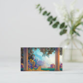 Carte De Visite Daybreak, 1922 par Maxfield Parrish (Debout devant)