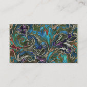 Carte de visite Dazzling Damask (Devant)