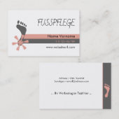 Carte De Visite de (Devant / Derrière)