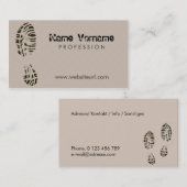 Carte De Visite de (Devant / Derrière)