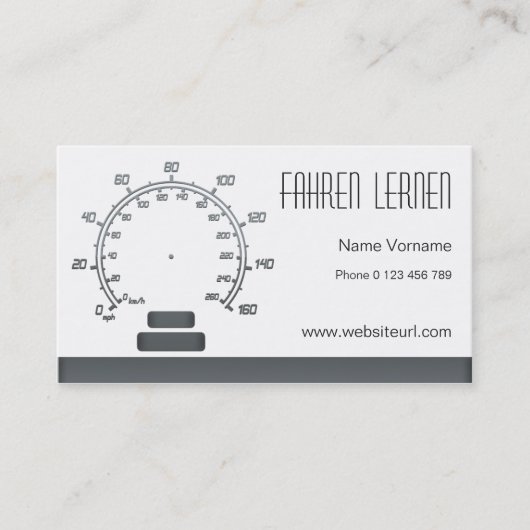 Carte De Visite de (Devant)