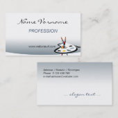 Carte De Visite de (Devant / Derrière)