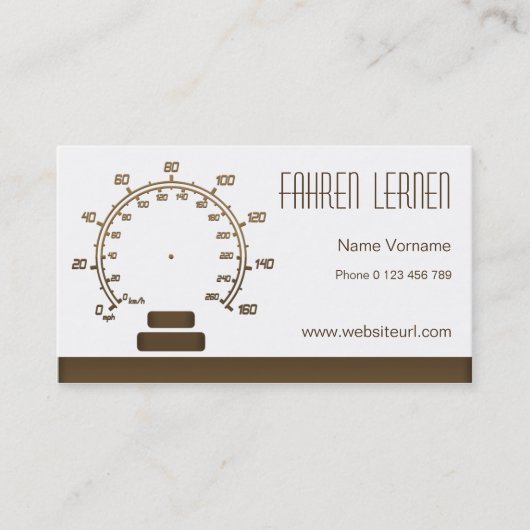 Carte De Visite de (Devant)