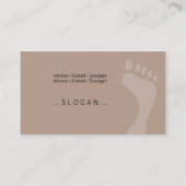 Carte De Visite de (Dos)