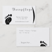 Carte De Visite de (Devant / Derrière)