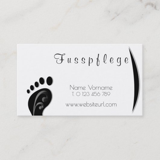 Carte De Visite de (Devant)