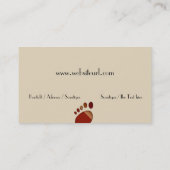 Carte De Visite de (Dos)