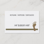 Carte De Visite de (Dos)