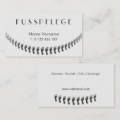 Carte De Visite de (Devant / Derrière)