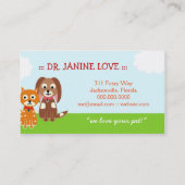 CARTE DE VISITE DE 311 VÉTÉRINAIRES (Dos)