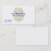 CARTE DE VISITE de Badge ATF (Devant / Derrière)