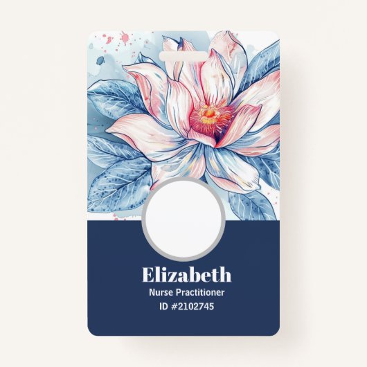 Carte de visite de badges personnalisés (Devant)