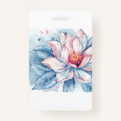 Carte de visite de badges personnalisés (Dos)