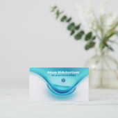 carte de visite de baisse de l'eau (Debout devant)