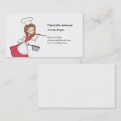 Carte de visite de Baker d'amusement illustré (Devant / Derrière)