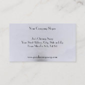 Carte de visite de balayage de Chimney (Dos)