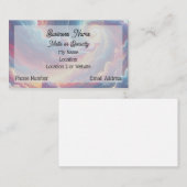 Carte de visite de balayage de nuage (Devant / Derrière)