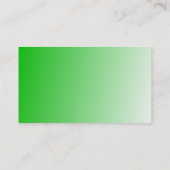 Carte de visite de balle de tennis (Dos)