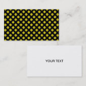 Carte de visite de balle de tennis (Devant / Derrière)