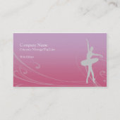 Carte de visite de ballet (Dos)