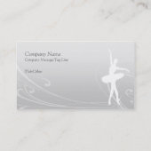 Carte de visite de ballet (Dos)