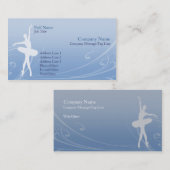 Carte de visite de ballet (Devant / Derrière)