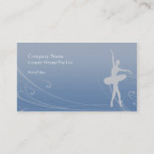 Carte de visite de ballet (Dos)