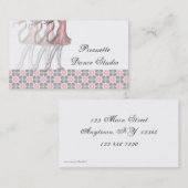 Carte de visite de ballet (Devant / Derrière)