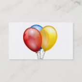 Carte de visite de ballon (Dos)