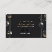 Carte de visite de ballon d'or de la Glitterie noi (Dos)