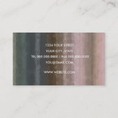 Carte de visite de bande aquarelle (Dos)