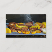 Carte de visite de barbecue (Dos)
