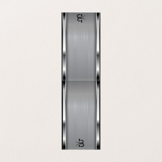 carte de visite de barbier Modèle (Intérieur déplié)