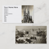 Carte de visite de Barcelone (Devant / Derrière)