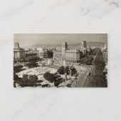 Carte de visite de Barcelone (Dos)