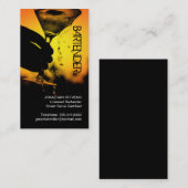 Carte de visite de barman (Devant / Derrière)